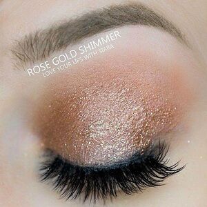 ShadowSense Rose Gold Shimmer NEW Metallic Glitter Cream to Powder Eyeshadow